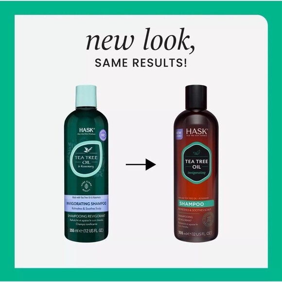 Hask Tea Tree & Rosemary Oil Invigorating Shampoo, 12 fl oz/335ml Beauty Hair - Picture 7 of 12